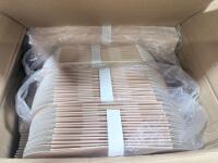 Merit&eacute; Bakeshop Large Pastry Boxes V2 Beige, 80 Count, Branded, 10"x7"x4", Carton #12 - 3
