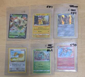 Chesnaught V, Pikachu Promo, Zamazenta 25th, Bulbasaur, Infernape, Doduo Pok&eacute;mon Card Lot