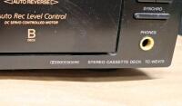 (1) Sony TC-WE475 Dual Cassette Deck Featuring Auto Reverse For Both Decks & (1) Set Of 32" Wind Chimes. - 3
