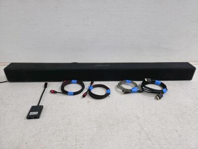 Working Vizio SB3851-D0 38" 5.1 Channel Sound Bar System w/ HDMI, Bluetooth, Cables & Adapters