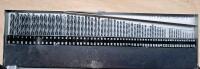 (1) Trademaster 112-Piece Drill Bit Set In Metal Storage / Organizer Box - 2