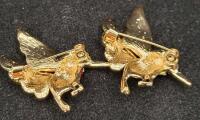 (2) Beautiful Hummingbird Pins - 4