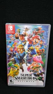 Super Smash Bros. Ultimate, Nintendo Switch, Complete with Case and Cartridge, HAC P AAABA USA