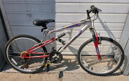 Mongoose DXR AL Aluminum Full Suspension Mountain Bike 21 Speed 26" Wheels Shimano