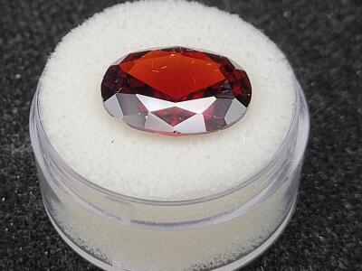 11.20ct Pigeon Blood Red Ruby VVS Faceted Diamond Cut Gemstone
