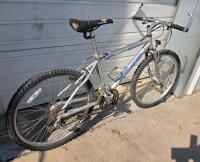 Pacific Riptide Mountain Bike, 18" Frame, 26" Wheels, 18-Speed, Silver - 2