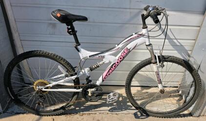 Mongoose Element Full Suspension Mountain Bike 26" Wheels Shimano 18-Speed Aluminum Frame