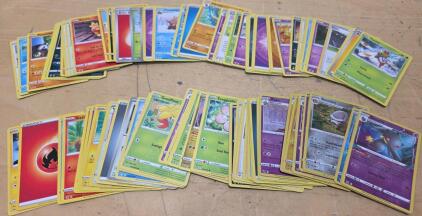 Pok&eacute;mon TCG Lot, ~100+ Cards, Sword & Shield Era, Includes Holos & Energy, English, Lightly Played