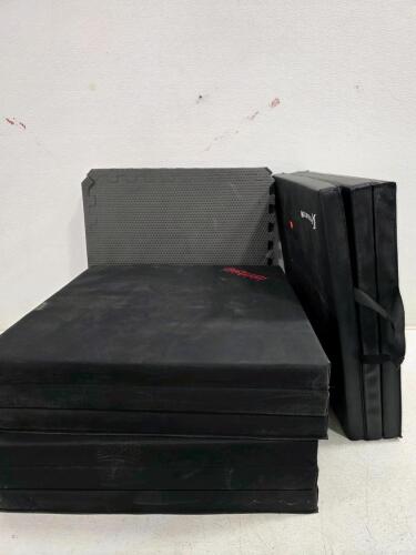 GoSports & ProsourceFit Folding Exercise Mats with Interlocking Foam Floor Mats