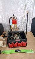 (1) 5-Gallon Shop Vac W/ Hose & Crevis Tool & Assorted Hand Tools - 6