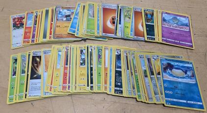 Pok&eacute;mon Card Lot: 100+ English Commons/Uncommons, 2021&ndash;2023, Multiple Sets, Trainers & Energy