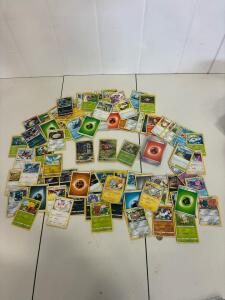 Pok&eacute;mon TCG Bulk Lot &ndash;76 Cards, Holo Paras & Dunsparce, Sealed Energy
