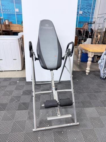 Gold's Gym Inversion Table, Adjustable for 4'10"&ndash;6'6" Users, 300 lb Capacity, Foldable, Steel Frame