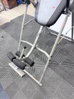 Gold's Gym Inversion Table, Adjustable for 4'10"&ndash;6'6" Users, 300 lb Capacity, Foldable, Steel Frame - 4