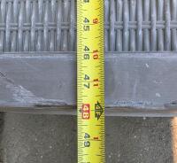 Outdoor Plastic Storage Deck Box, 48" long x 21 1/4" wide x 24 1/2 high", Grey, 100-Gallon Capacity - 6
