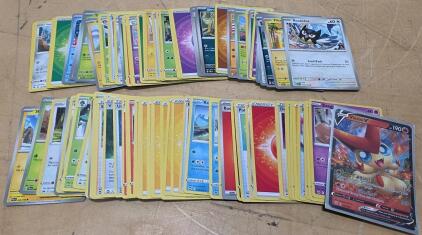 Pok&eacute;mon TCG Deck &ndash; 100+ Cards Mixed Sword & Shield Era w/ Victini V SWSH107 Ultra Rare