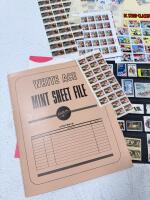 Large Collection of US Mint Stamp Sheets & Blocks 1960s-1990s Comic Strip Classics, Historic Issues - 7