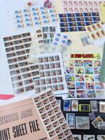 Large Collection of US Mint Stamp Sheets & Blocks 1960s-1990s Comic Strip Classics, Historic Issues - 8