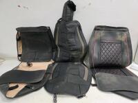 Daiwa Apollo 1616, Zebco Centennial 4020, Eagle Claw Rods & SRBC-100 Baitcasting Reel Set. Ridge Rapi&egrave;re and Viva Universal Fit Front Car Seat Covers, Black with Red Stitching, Set of 2 - 9