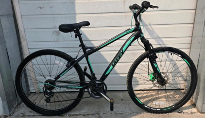 Huffy Nighthawk Mountain Bike, Aluminum Frame, Shimano 24-Speed, Front Suspension