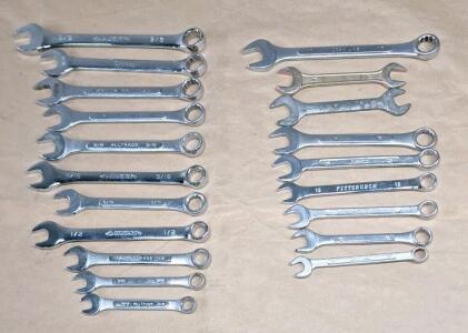 (20) Assorted Box End Wrenches