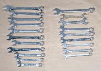 (20) Assorted Box End Wrenches