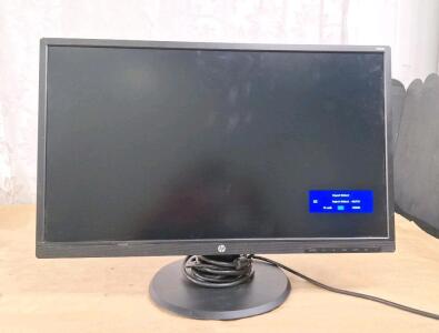 (1) 24" HP V244h LED Monitor