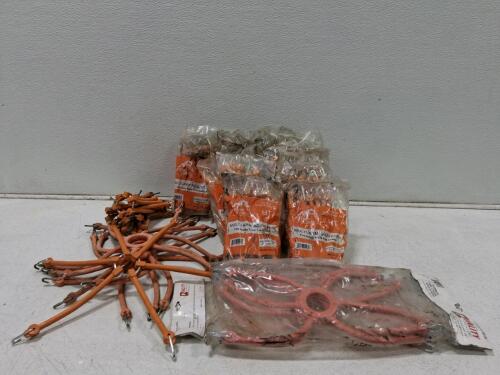 Quality Chain Multi-Arm Tire Chain Adjusters, Model 1131, 6 Arm, 14 in, Fits 13&ndash;20 in Tires, 9 Sets