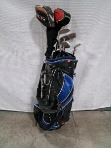 Men's TaylorMade Burner Irons, r7 Quad, Callaway Big Bertha Fusion FT-3, Stand Bag Set And More
