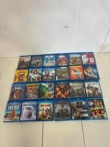 24 Movie Blu-ray Collection: Animation, Family, Action, Comedy &ndash; Popular Titles, Digital Copies Included