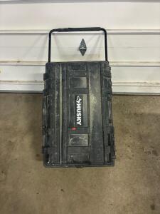 Husky Build-Out 22" Modular Rolling Tool Box, 3,382.7 cu in Capacity, IP65 Rated, Black