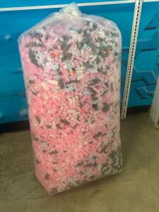 Large Anti-Static Foam Packing Peanuts, Multi-Color, Approx. 12-15 cu ft Bag, 36&rdquo; Tall