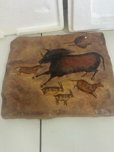 Bradford Exchange "Leaping Bull" Dawn of Man Limited Edition Plate, COA, Original Packaging, #0542