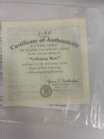 Bradford Exchange Galloping Mare Dawn of Man Limited Edition Plaque, COA #0132, Cave Art Design - 3