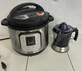 Instant Pot Duo 80 V2 8 Qt Pressure Cooker & Pohl Schmitt Citrus Juicer 1L
