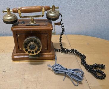 Thomas 70th Anniversary Limited Edition Rotary-Style Telephone with Push-Button Dial