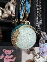 Assorted Costume Jewelry Collection&mdash;Liz Claiborne, Bijoux, Grateful Dead Pins, Display Box, 40+ Pieces - 2