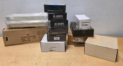 Clinton Electronics CE-IDXDPC, Avigilon H5A-BO1-IR-AKT, Vivotek AM-719, Camera Housing Lot