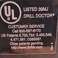 Bissell Little Green 1400B Handheld Carpet Cleaner (Untested, Needs Cord) & Drill Doctor 500X Bit Sharpener (Turns On) - 3
