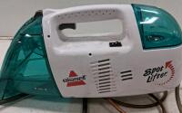 Bissell Little Green 1400B Handheld Carpet Cleaner (Untested, Needs Cord) & Drill Doctor 500X Bit Sharpener (Turns On) - 4
