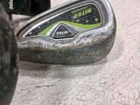Mixed Golf Club Set: Callaway Driver, Crossfire Putter, Ringo Iron, Basic Carry Bag, Fair Condition - 4