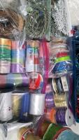 Large Mixed Craft Supply Lot &ndash; Ribbon Spools,y Floral Picks, Organizers, Bead Guide - 5