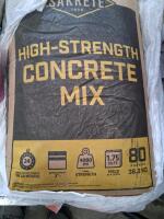 Assorted Lot: Concrete Mix, Polymeric Sand, Lava Rock, Polished Pebble . - 2