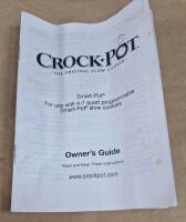 (1) Crock Pot - Smart Pot W/ (4) Timers - 3