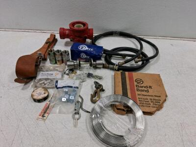 Industrial Hose, Pipe Fittings, Band-It C206 Stainless Steel Strapping, Assorted Hardware