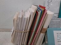 Large Stationery Lot: 800+ Sheets, 350+ Envelopes, PaperDirect, Letterhead, Cards, Multi-Color - 6