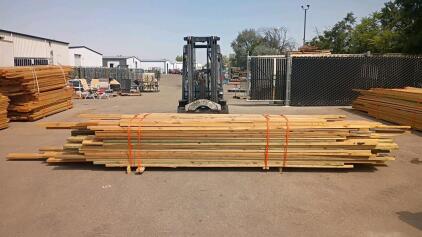 Bunk Of 2x4, 2x6, 2x8 Untreated Dimensional Lumber, (10'-16' Lengths)