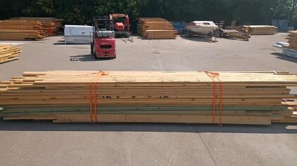 Bunk Of 2x4, 2x6, 2x8 Untreated Dimensional Lumber, (10'-16' Lengths)
