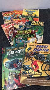 Si-Fi Comics Including ‘Lost in Space’, ‘Robot Fighters’ and More