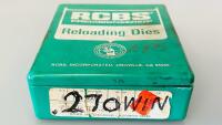 RCBS .270 Winchester Reloading Die Set, 2-Dies, Precisioneered, Steel, Original Box and RCBS Omark 9MM Luger Precisioneered Reloading 2-Die Set, Standard 7/8"-14 Thread - 3